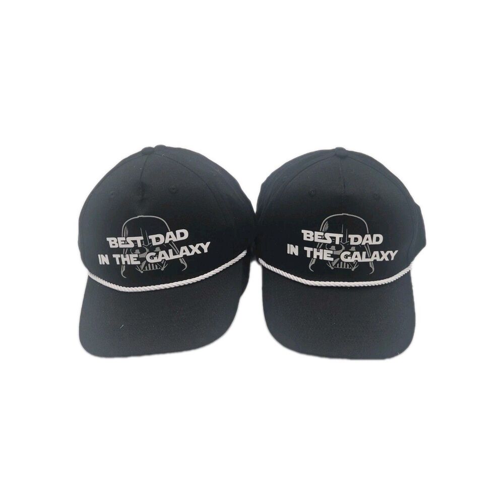 Best Dad in the Galaxy, Snap Back Baseball Hat Lot Of 11 New W/tag Bioworld